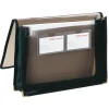 Poly Extra Deep Document Wallet, 1 Pocket, 3-1/2" Expansion, 8-1/2" x 11", Letter Size, Transparent Smoke