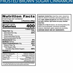 Pop-Tarts, Frosted Brown Sugar Cinnamon - Cinnamon, Brown Sugar, Frosted Brown Sugar Cinnamon - 1 - 1.27 lb - 12 / Box