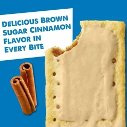 Pop-Tarts, Frosted Brown Sugar Cinnamon - Cinnamon, Brown Sugar, Frosted Brown Sugar Cinnamon - 1 - 1.27 lb - 12 / Box