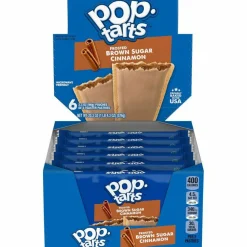 Pop-Tarts, Frosted Brown Sugar Cinnamon - Cinnamon, Brown Sugar, Frosted Brown Sugar Cinnamon - 1 - 1.27 lb - 12 / Box