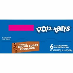 Pop-Tarts, Frosted Brown Sugar Cinnamon - Cinnamon, Brown Sugar, Frosted Brown Sugar Cinnamon - 1 - 1.27 lb - 12 / Box