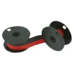Porelon 80BRC-2 Replacement Nylon Ribbons, Black/Red, Pack Of 2