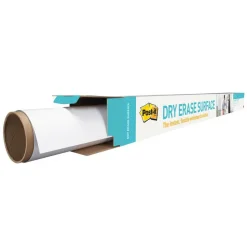 Post it Non-Magnetic Dry-Erase Whiteboard Surface, 36