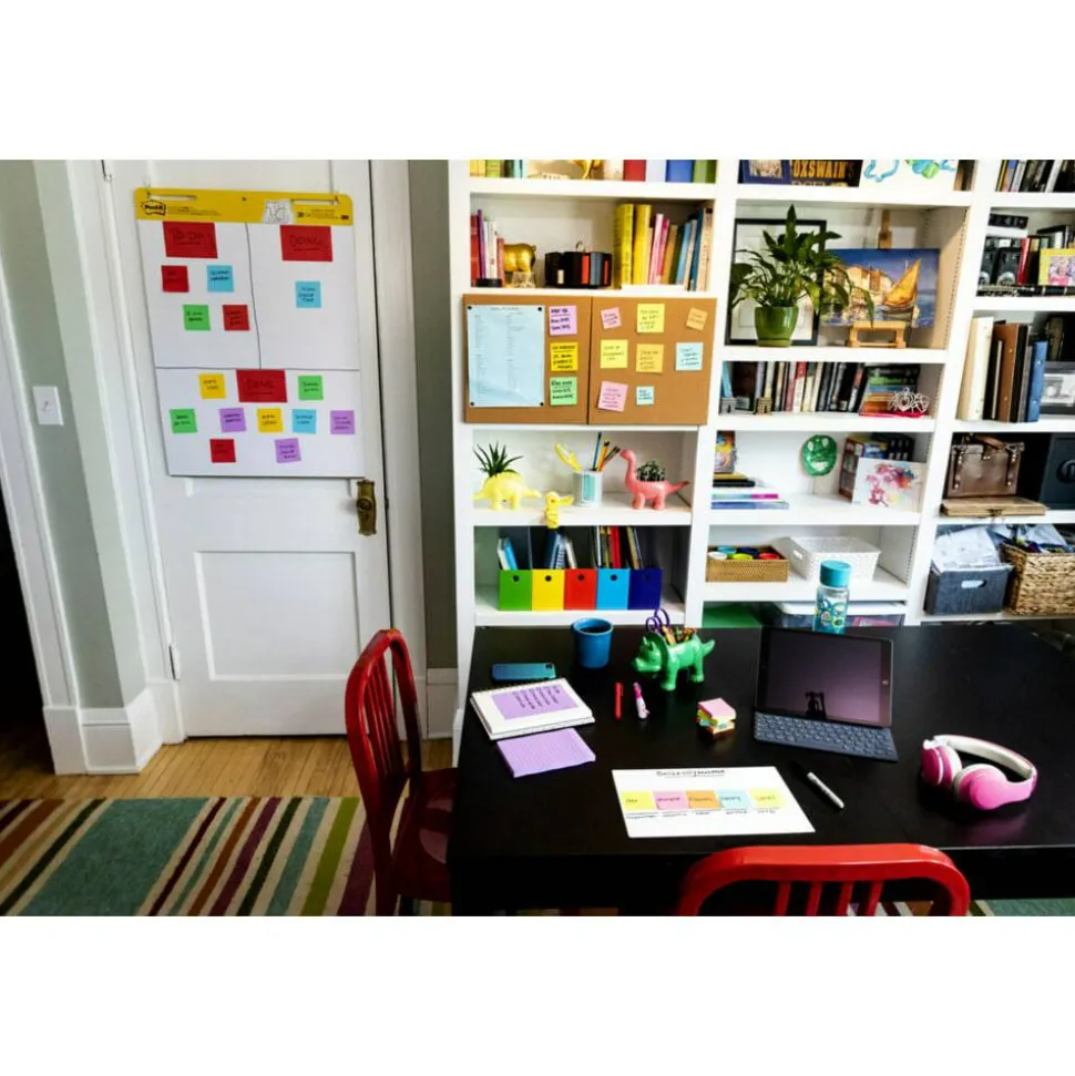 Post-it Dry Erase Sheets, 7 in x 11.3 in, 1 Pack, 3 Sheets/Pack, White, DEFSHEETS-3PK