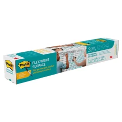 Post-it Easy Erase Permanent Marker Whiteboard Surface, 3 ft x 2 ft, Permanent Marker Wipes Away with Water, White (EE3X2)