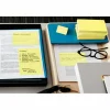 Post-it Greener Notes, 4 in. x 6 in., 12 Pads, 100 Sheets/Pad, Canary Yellow, Lined