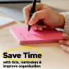 Post-it Notes, 3" x 3", 24 Bulk Note Pads, 100 Sheets/Pad, School Supplies & Office Products, The Iconic Canary Yellow Note, 65424VAD