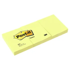 Post-it Notes, 1.38 x 1.88 in, 12 Mini Sticky Note Pads, 100 Sheets/Pad, School Supplies and Office Products, The Iconic Canary Yellow Note