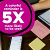 Post-it Notes, 3 x 3 in, 5 Sticky Note Pads, 100 Sheets/Pad, School Supplies and Office Products, Poptimistic