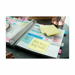 Post-it Notes, 3 x 3 in, 6 Sticky Note Pads, 100 Sheets/Pad, School Supplies and Office Products, The Iconic Canary Yellow Note