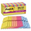 Post-it Notes Super Sticky Note Pads in Summer Joy Collection Colors, 3" x 3", Summer Joy Collection Colors, 70 Sheets/Pad, 24 Pads/Pack