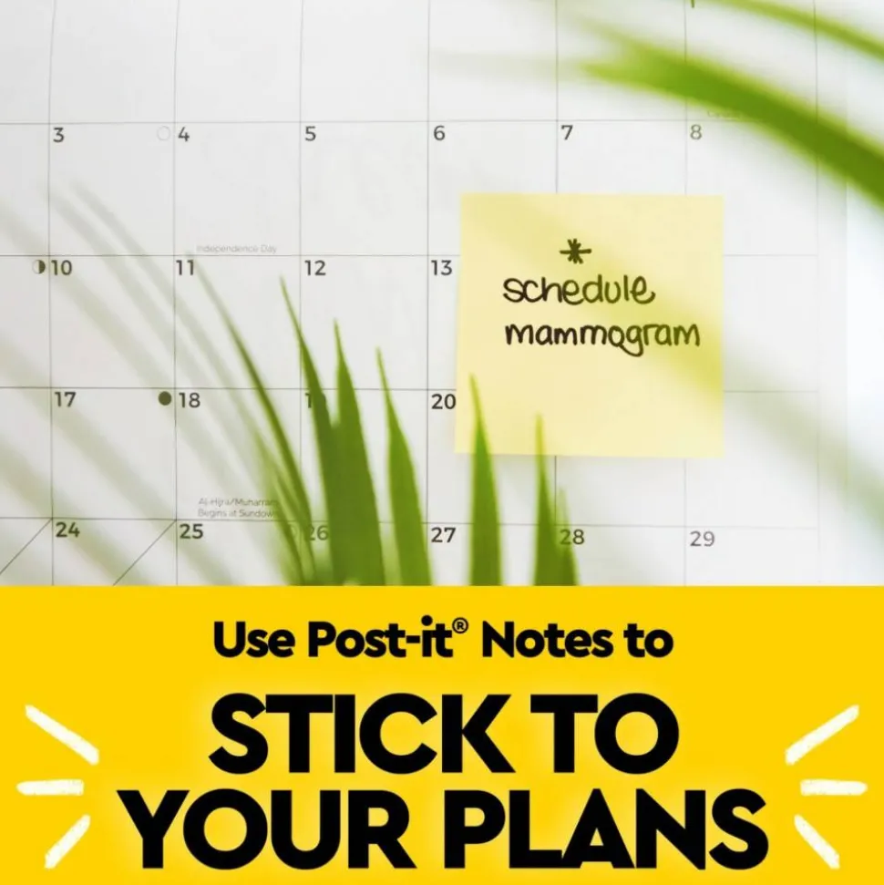 Post-it Pop Up Notes, 3 x 3 in, 12 Sticky Note Pads, 100 Sheets/Pad, Accordion Sticky Notes Works with Pop Up Dispenser, Beachside Café
