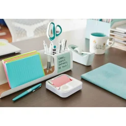 Post-it Pop Up Notes, 3 x 3 in, 12 Sticky Note Pads, 100 Sheets/Pad, School Supplies and Office Products, Accordion Sticky Notes, Beachside Café