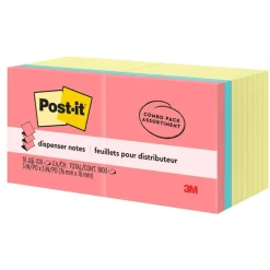 Post-it Pop Up Notes Value Pack, 18 Pads, 100 Sheets, 3 in x 3 in, Clean Removal, School Supplies & Office Products - R330144B