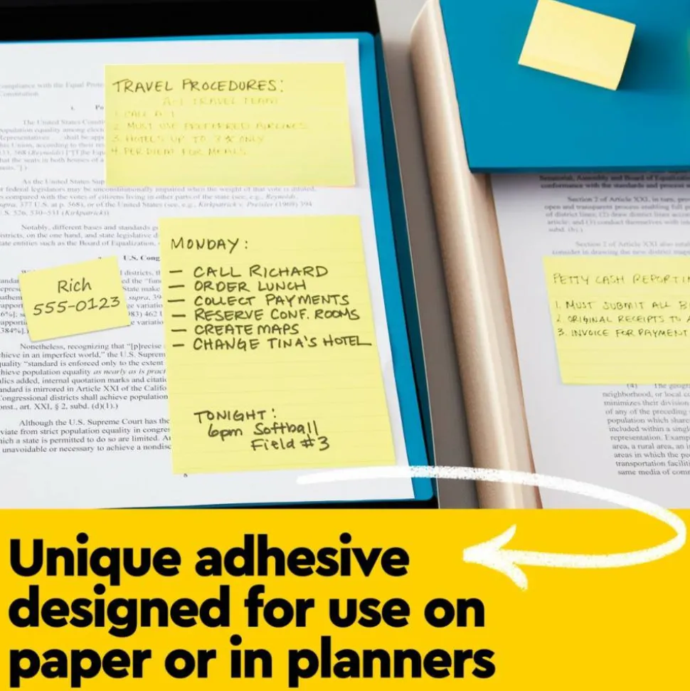 Post-it Pop Up Notes Value Pack, 18 Pads, 100 Sheets, 3 in x 3 in, Clean Removal, School Supplies & Office Products - R330144B