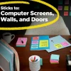 Post-it Super Sticky Notes, 3 x 3 in, 12 Sticky Note Pads, 90 Sheets/Pad, 2X the Sticking Power, School Supplies and Office Products, Canary Yellow