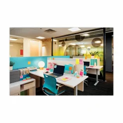 Post-it Super Sticky Notes, 3 x 3 in, 24 Bulk Sticky Note Pads, 70 Sheets/Pad, 2X the Sticking Power, School Supplies, Supernova Neons
