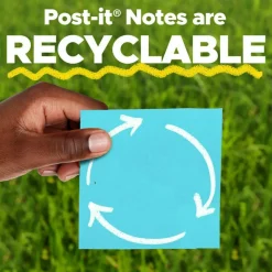 Post-it Super Sticky Notes, 4 x 6 in, 5 Lined Sticky Note Pads, 90 Sheets/Pad, 2X the Sticking Power, School and Office Supplies, Canary Yellow