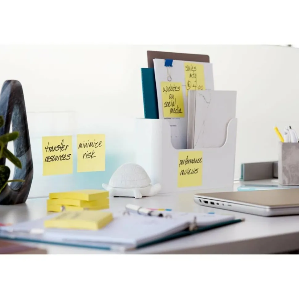 Post-it Super Sticky Pop Up Notes, 3 x 3 in, 12 Sticky Note Pads, 90 Sheets/Pad, 2X the Sticking Power, School and Office Supplies, Canary Yellow