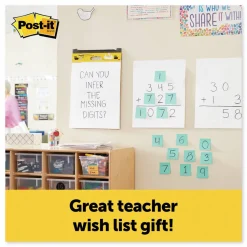 Post-it Easel Pads Super Sticky Vertical-Orientation Self-Stick Easel Pads, Unruled, (20) White 15