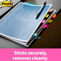Post-it Flags in Desk Grip Dispenser, 1