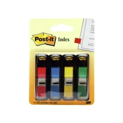 Post-it Flags, .47 in. x 1.7 in., 8 Dispensers, 35 Flags Per Dispenser, Assorted Colors, Back to School Supplies for Students, Flags for Textbooks