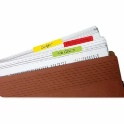Post-it Notes Durable Angled Hanging File Folder Tabs, 2