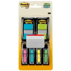Post-it Notes Flags, With Durable Tabs, Bright Colors, 208 Flags