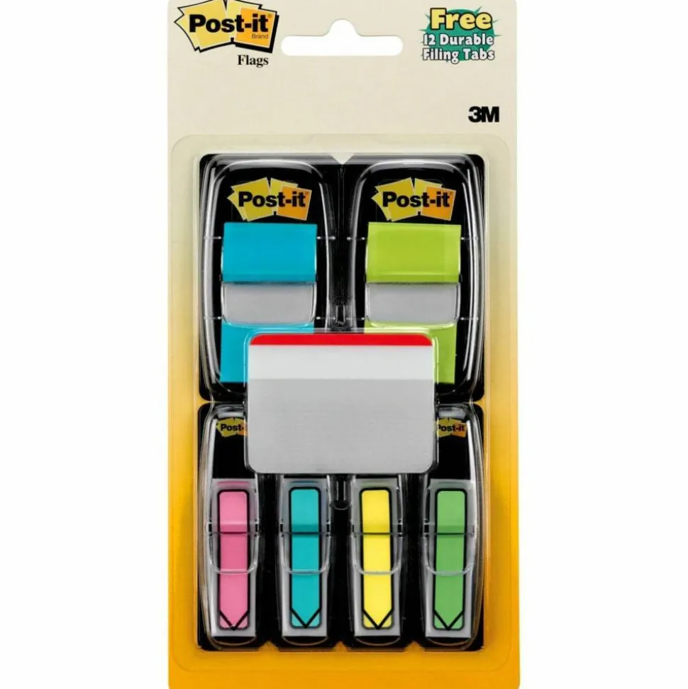 Post-it Notes Flags, With Durable Tabs, Bright Colors, 208 Flags