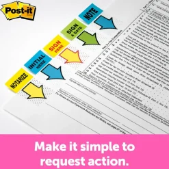 Post-it Printed Flags, 
