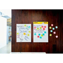 Post-it Self-Adhesive Easel Pad, 25" x 30", 30 Sheets Per Pad, Pack Of 6