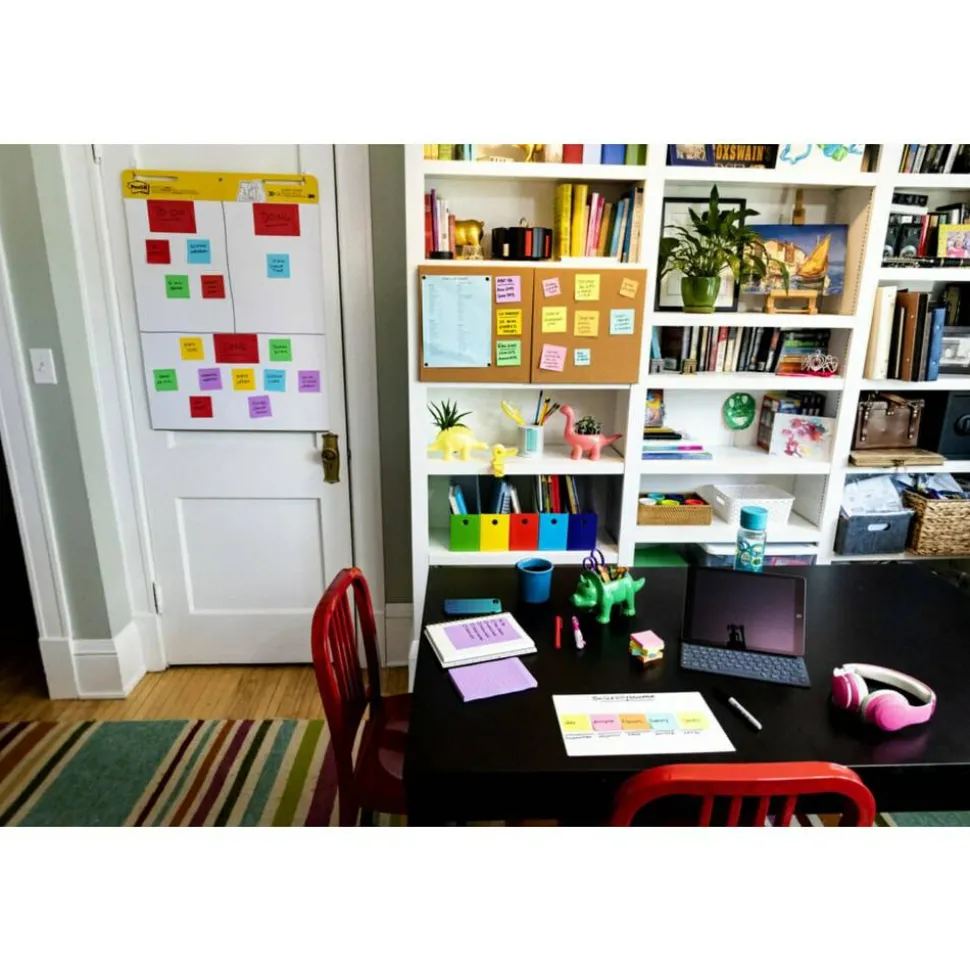 Post-it Super Sticky Easel Pads, 25" x 30", 6 Pads, 30 Sheets/Pad, School Supplies for Classrooms, White