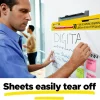 Post-it Super Sticky Easel Pads, 25" x 30", 6 Pads, 30 Sheets/Pad, School Supplies for Classrooms, White