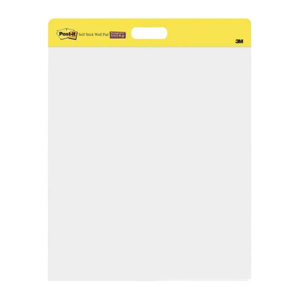 Post-it Super Sticky Easel Pads, 20" x 23", 4 Pads, 20 Sheets/Pad, School Supplies for Classrooms, White