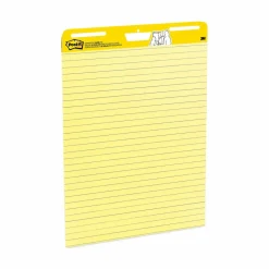 Post-it Super Sticky Easel Pads, 25 in x 30 in, 2 Pads, 30 Sheets/Pad, Great for Virtual Teachers and Students, Yellow