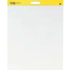 Post-it Super Sticky Wall Pad, 20 in x 23 in, 1 Pad, 20 Sheets/Pad, Great for Virtual Teachers and Students, White