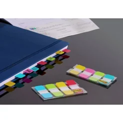 Post-it Tabs, .625 in. x 1.5 in., Pack of 40 Tabs