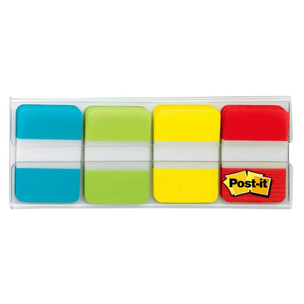 Post-it Tabs, 1 in. x 1.5 in., 1 Pack, 88 Tabs/Pack, Assorted Colors, School Supplies for Students, Tabs for Textbooks and Notebooks