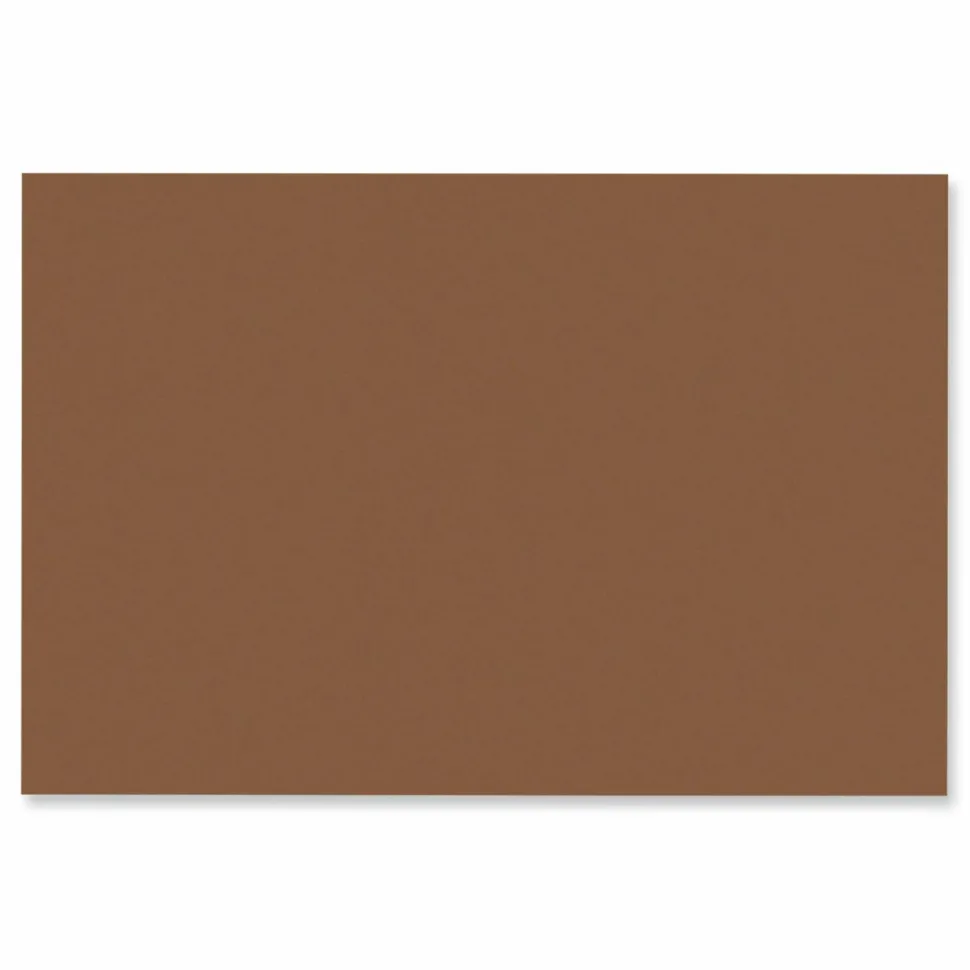 Prang Construction Paper, 12" x 18", Brown, Pack Of 50