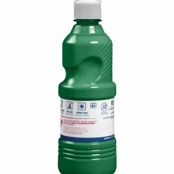 Prang Ready-to-Use Tempera Paint, Green, 16 oz Dispenser-Cap Bottle