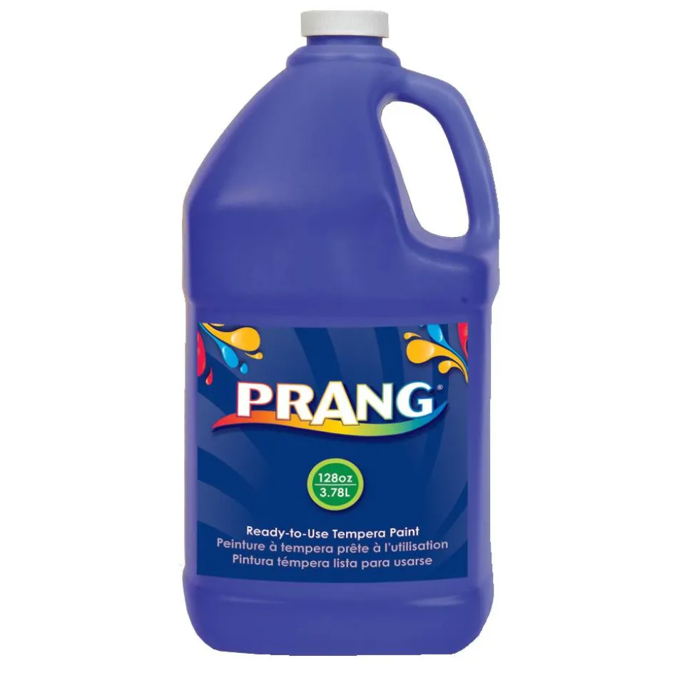 Prang Ready-To-Use Tempera Paint, 128 Oz., Blue