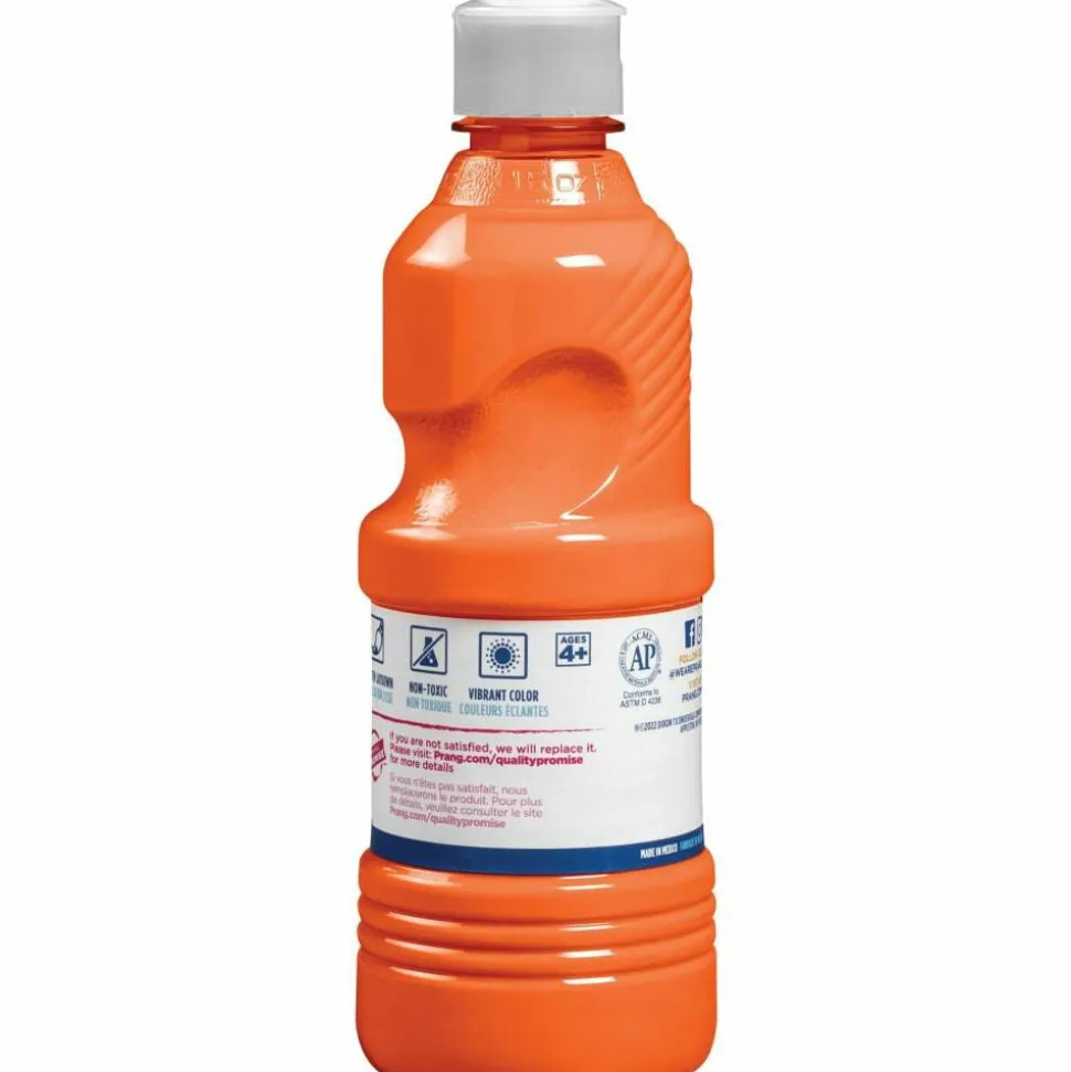 Prang Ready-To-Use Tempera Paint, 16 Oz., Orange