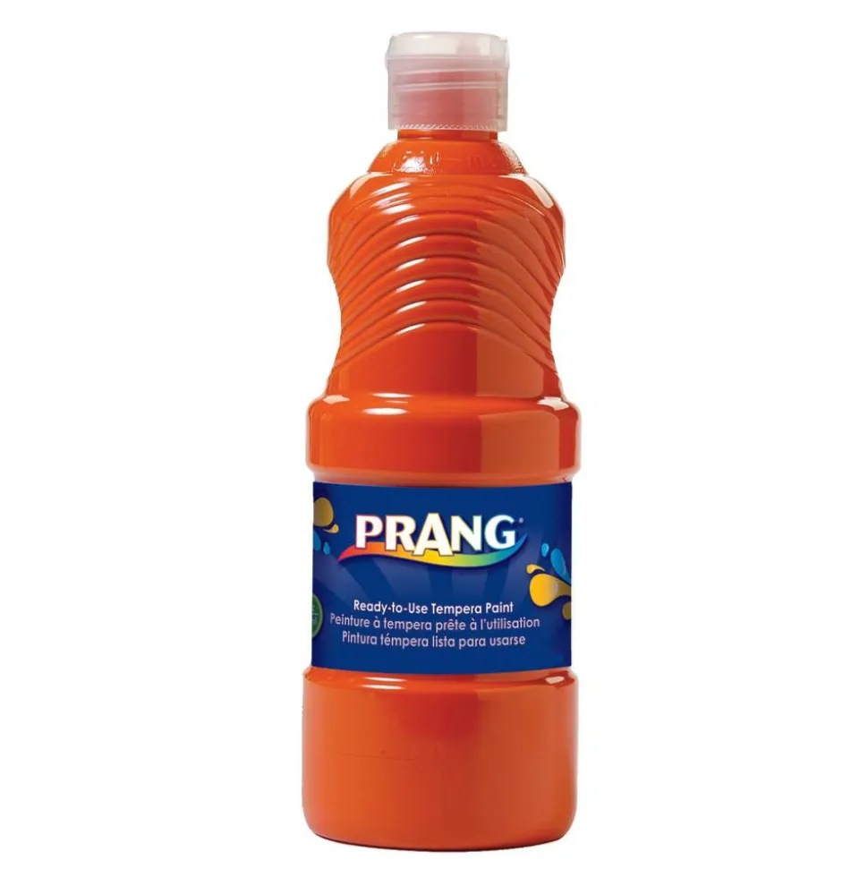 Prang Ready-To-Use Tempera Paint, 16 Oz., Orange