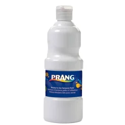 Prang Ready-To-Use Tempera Paint, 16 Oz., White