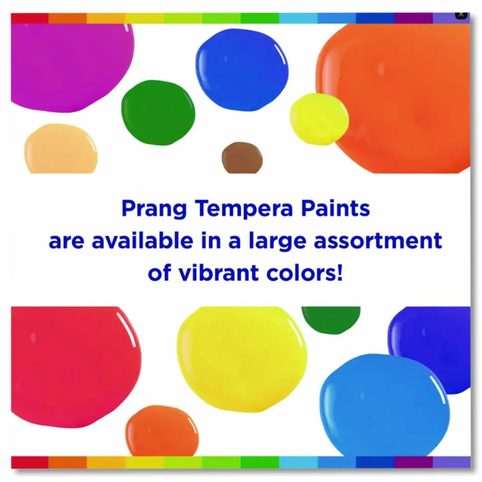 Prang Ready-To-Use Tempera Paint, 128 Oz., Yellow