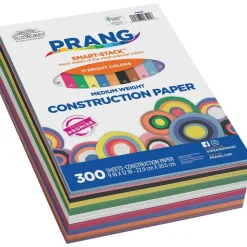 Prang Smart-Stack Medium Weight Construction Paper, 9