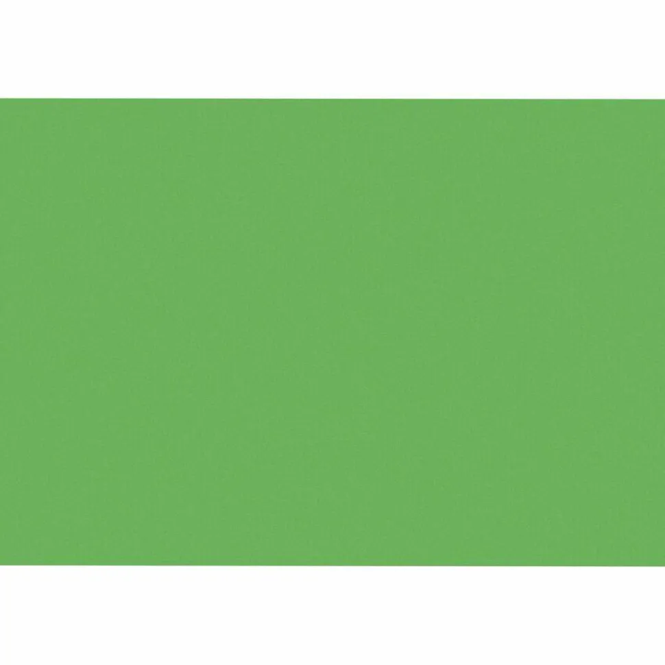 Prang SunWorks Construction Paper, 50 lb Text Weight, 12 x 18, Bright Green, 50/Pack