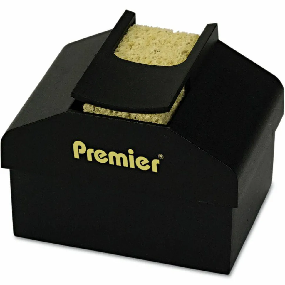 Premier Aquapad Envelope Moisture Dispenser, 3.75" x 3.75" x 2.25", Black