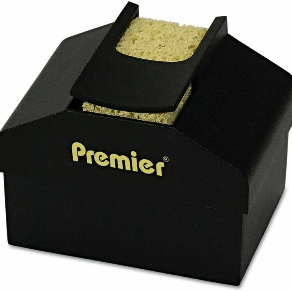 Premier Aquapad Envelope Moisture Dispenser, 3.75" x 3.75" x 2.25", Black
