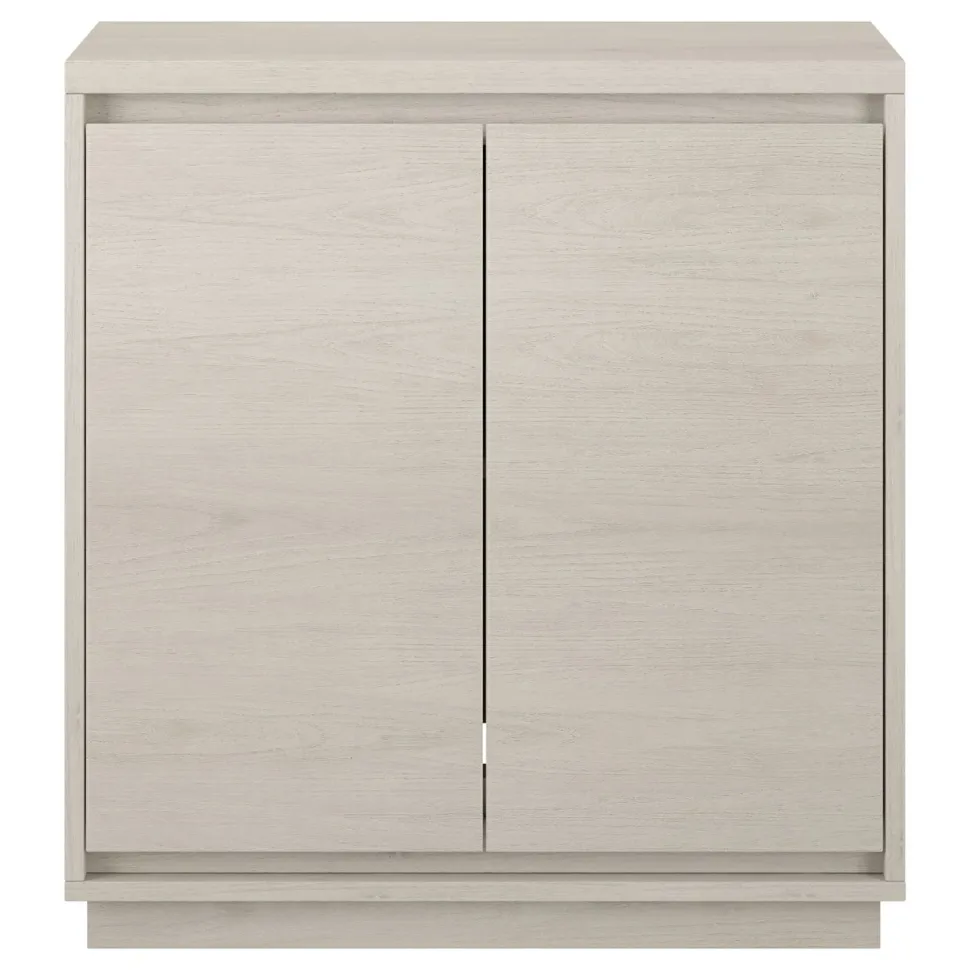 Presque 30" Wide Rectangular Accent Cabinet in Alder White